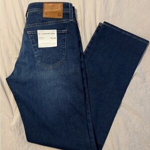 AG Adriano Goldschmied Dark Blue Relaxed Jeans